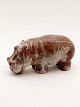 P Kyhn stoneware hippo sold