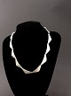 Hans Hansen "Peak" sterling silver necklace sold