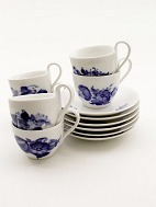 Royal Copenhagen blue flower coffee cup with high hank 10/8193