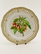 Royal Copenhagen Flora Danica fruit plate 429/3554 with pierced edge