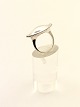 Georg Jensen Sterling silver ring size 55 fish dish shaped # 274.