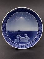 Royal Copenhagen Christmas plate 1918