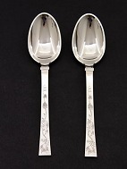 Hans Hansen arveslv no. 12 dessert spoon 16.8 cm. 