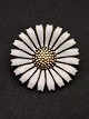 A Michelsen daisy brooch 3.2 cm.sterling silver