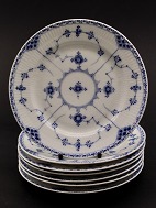 Blue fluted plate 1/573