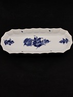 RC blue flower flutes/roulade dish 10/8609