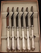 Set of 6 Herregaard lunch knives