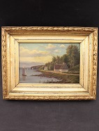 Older oil painting landscape
