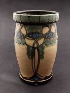 Danico ceramic vase with art nouveau decorations