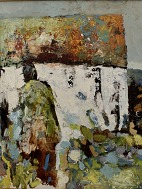 Frank Hammershj (1940-2013) maleri