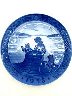 RC Christmas plate 1958