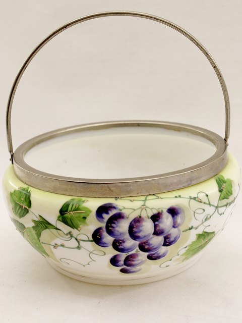 Opaline glass bowl sold