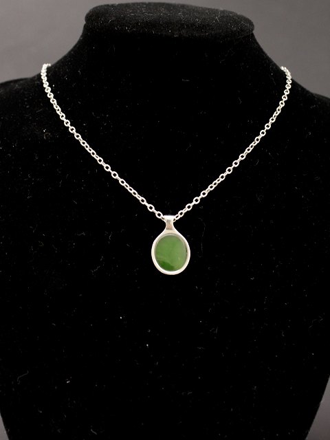 Bernhardt Hertz sterling silver necklace  with pendant sold