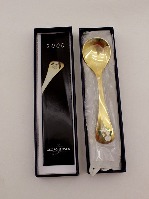 Georg Jensen annual spoon 2000 "snowberry" sold