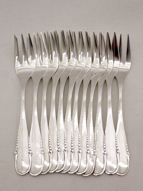 Ansgar silver cake forks