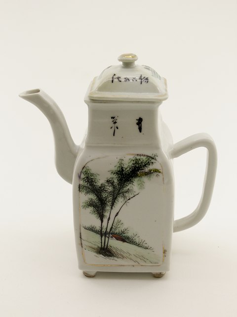 Chinese jug  with letter characters