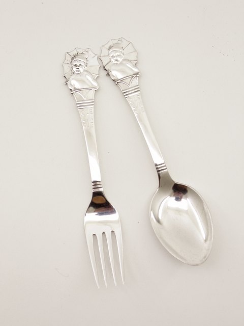 "Ole Lukøje" silver children cutlery sold