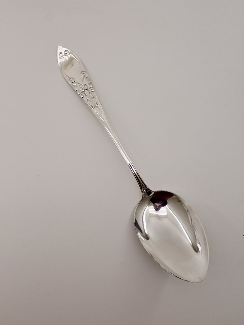 Silver large serving spoon