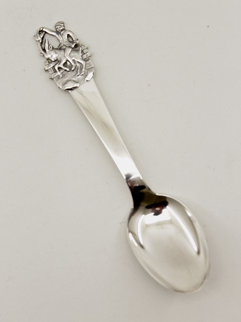 H C Andersen "Klodshans" spoon 830 silver sold