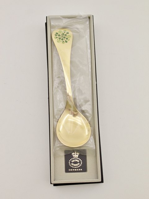Georg Jensen gold-plated sterling silver spoon of the year 1989