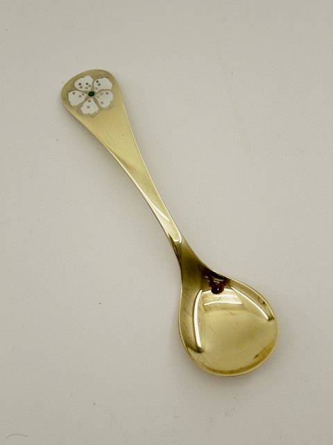 Georg Jensen plated sterling silver year spoon 1971