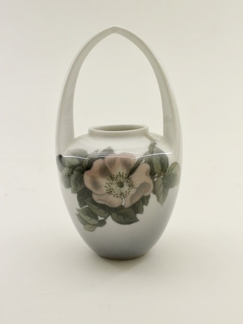 Royal Copenhagen art nouveau vase med hank  173/29