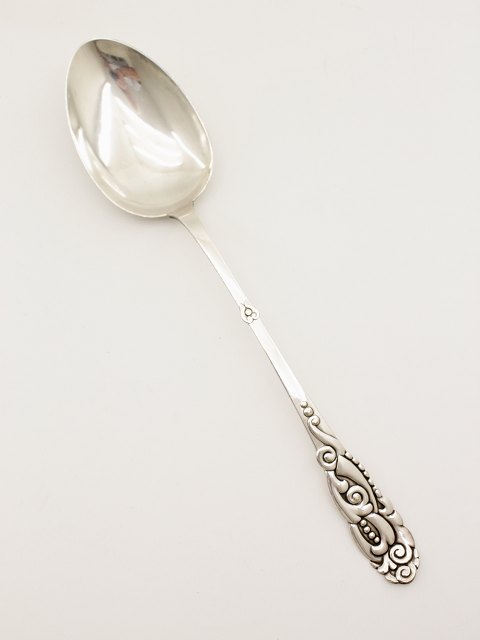 Tang silver plated serving spoon
