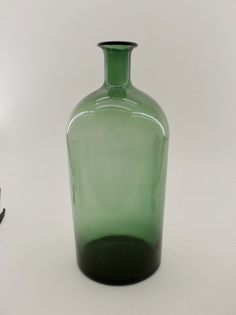 Holmegård grøn eddike  flaske 44 cm.