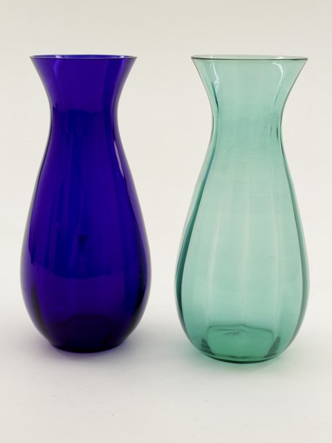 Hyacinth glass blue and green