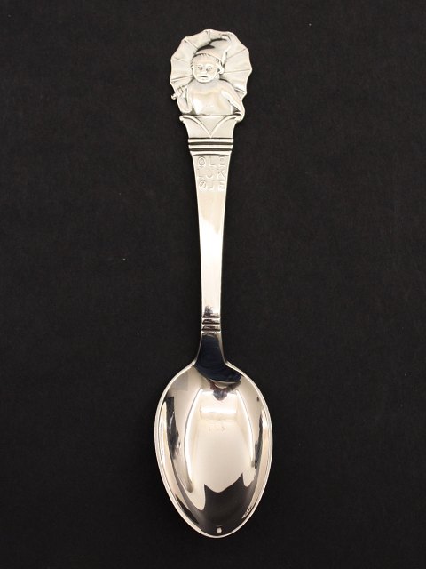 Silver "Ole Lukøje" children spoon