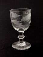Holmegårds egeløvs glas