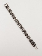 Hans Hansen sterling sølv art deco vintage armlænke