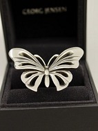 Georg Jensen sterling sølv sommerfugle ring 563 solgt