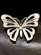 Regitze Overgaard for Georg Jensen. 'Butterfly' broche # 563  af sterlingsølv