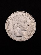 Christian IX sølv 2 krone 1897