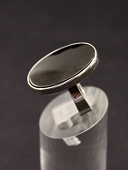 From sterling sølv ring med onyx