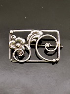 Art Deco broche  830 sølv