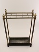 Victorian brass umbrella stand