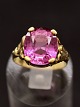 14 carat gold ring with tourmaline