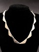 Georg Jensen Hans Hansen peak sterling silver necklace