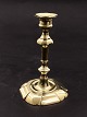 Baroque brass candlestick