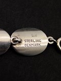 Sterling sølv armlænke fra juveler B Hertz