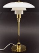 PH 3 / 2 poleret messing bord lampe design Poul Henningsen