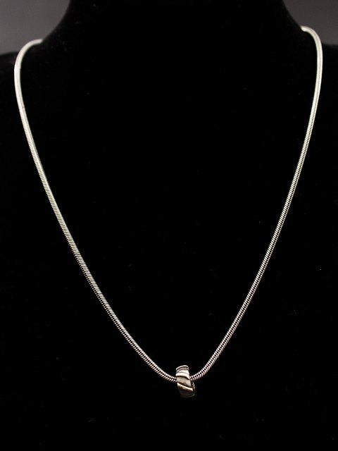 Sterling sølv halskæde 42 cm.