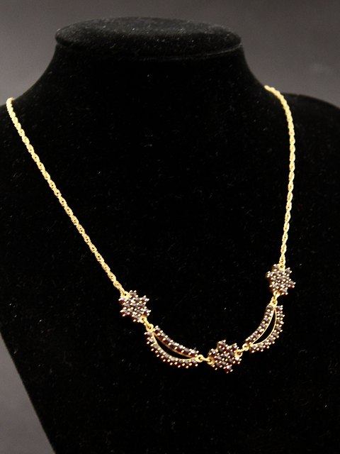 Gold-plated 830 silver necklace