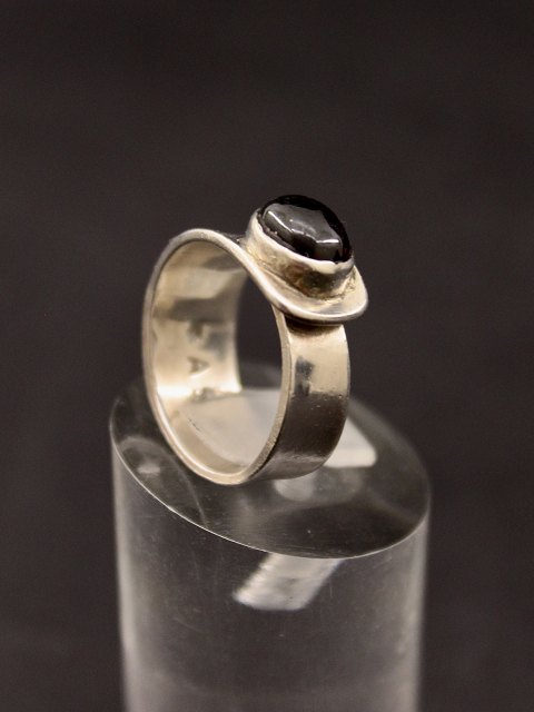 Sterling sølv ring med ametyst
